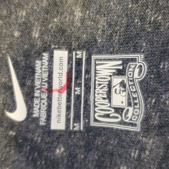 Nike Women's M Detroit Tigers Baseball 3/4 Sleeve top - Picture 6 of 6